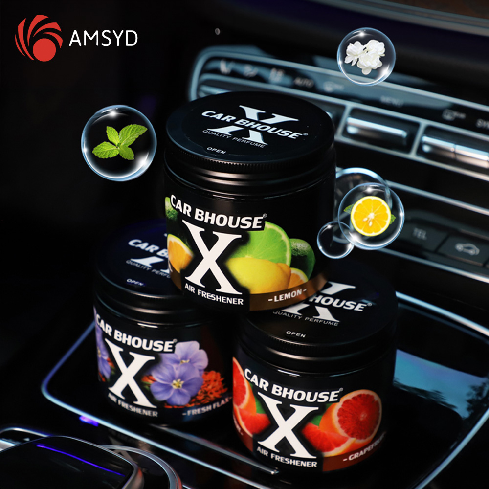 Gel Air Freshener - Désodorisant pour voiture, Cologne solide, lavande,