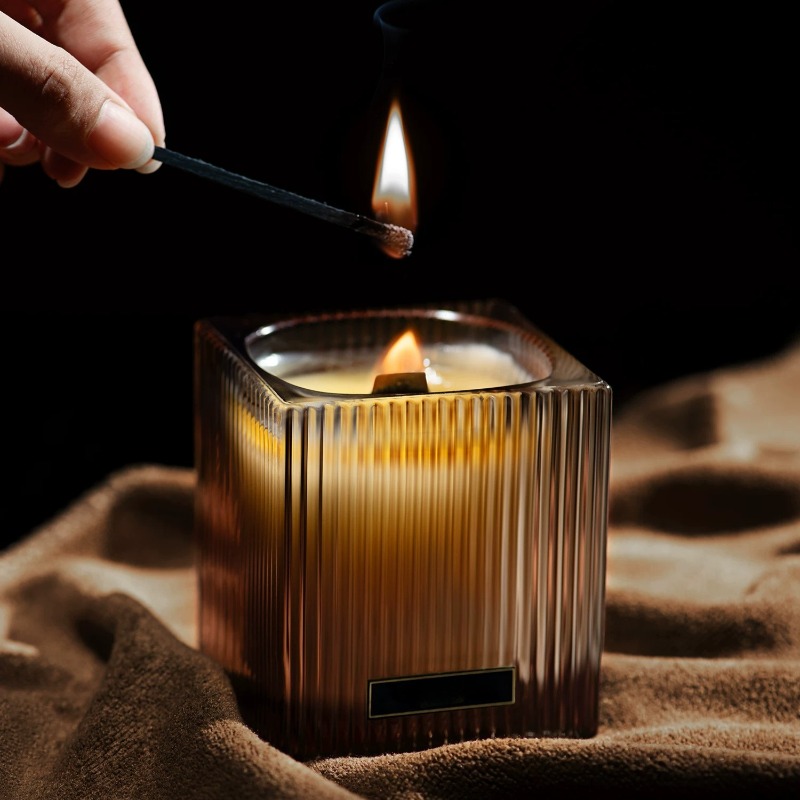 Home Fragrance Candles - Bougie parfumée d'aromathérapie, parfum longue durée,