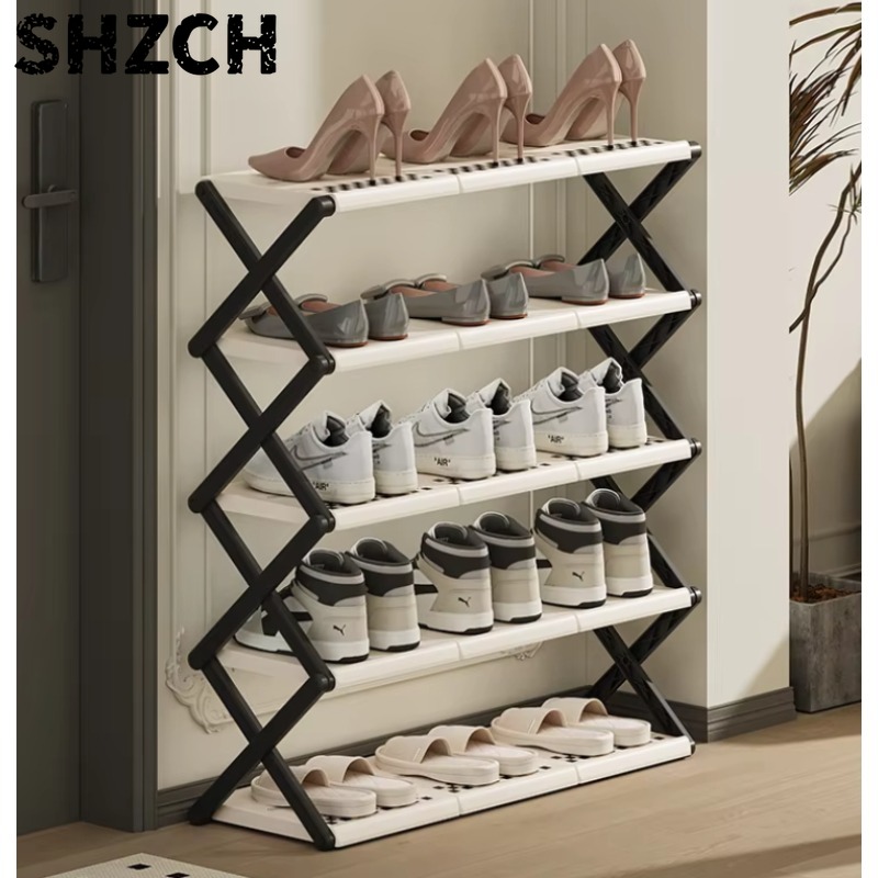 Muji Home Storage - Étagère à chaussures pliable MUJIE japonaise,