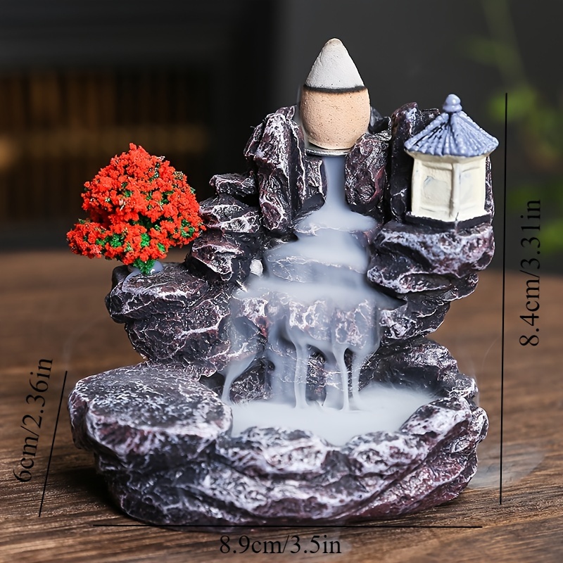 Home Fragrance Candles - Porte-encens à reflux, brûleur d'encens en