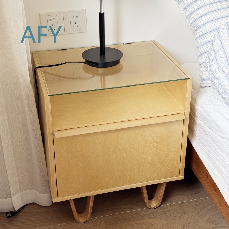 Table de chevet en bois massif - Muji Home Storage avis et prix