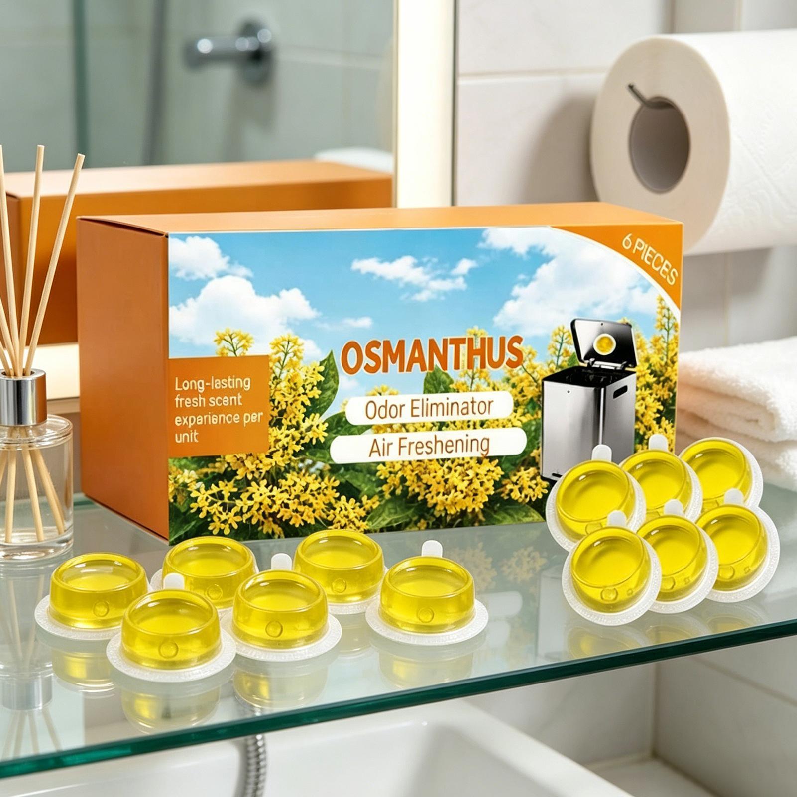 6 pièces/boîte, désodorisant e - Gel Air Freshener avis et prix