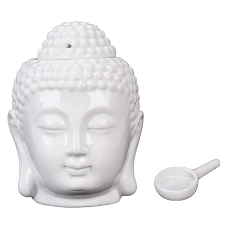 Tête de bouddha en céramique b - Ceramic Oil Burner avis et prix