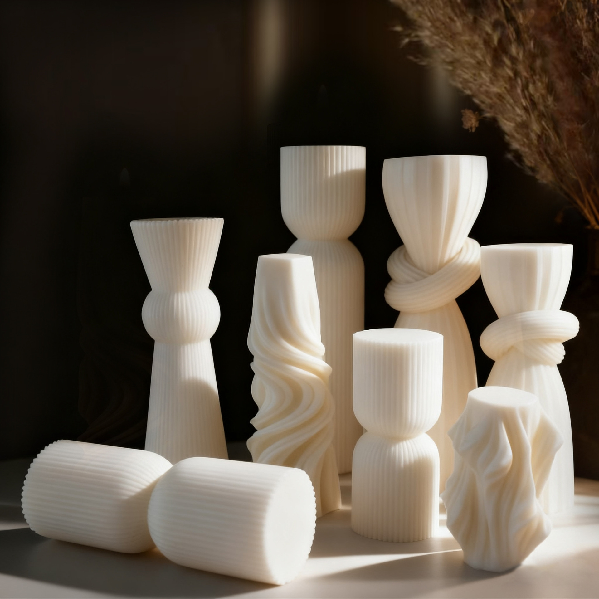 Bougie parfumée blanche minima - Home Fragrance Candles avis et prix