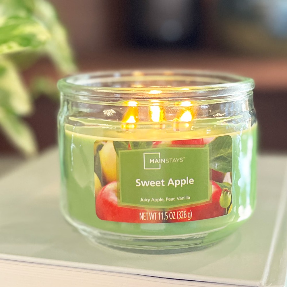 Bougie en verre bleu avec parf - Home Fragrance Candles avis et prix